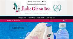 Desktop Screenshot of judieglenninc.com