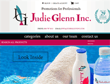 Tablet Screenshot of judieglenninc.com